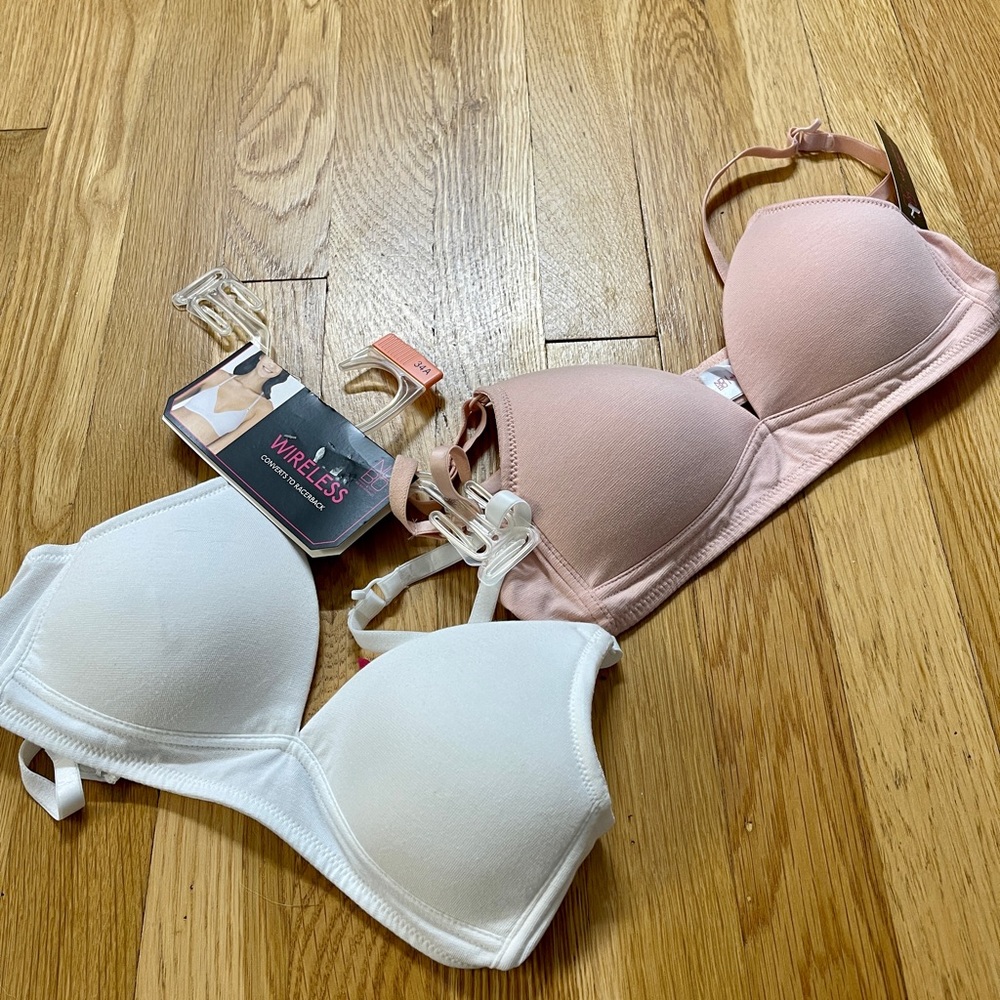 NWT 2 No Boundaries Wireless Bras, 34A